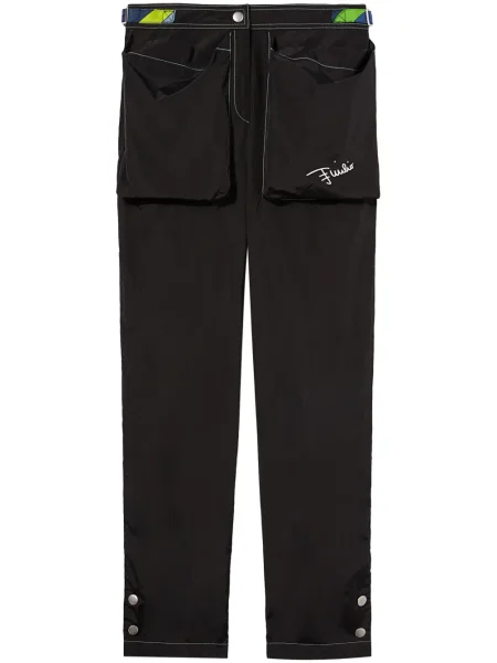 Pantaloni Pucci cu imagine negru