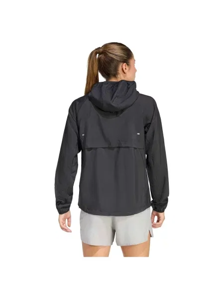 Geacă Adidas Performance alergare negru