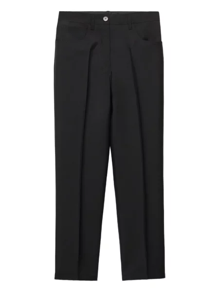 Pantaloni Prada de lână negru