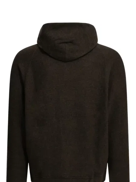 Mikina s kapucňou Maison Kitsuné hnedá