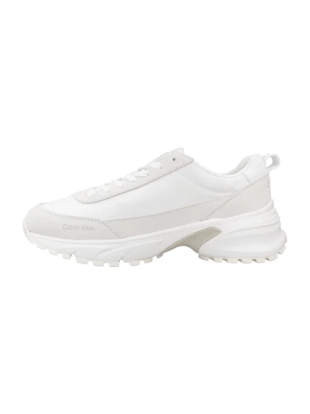Blugi Calvin Klein din piele alb