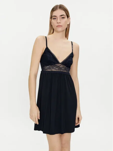 Tommy Hilfiger Cămașă de noapte Bleumarin