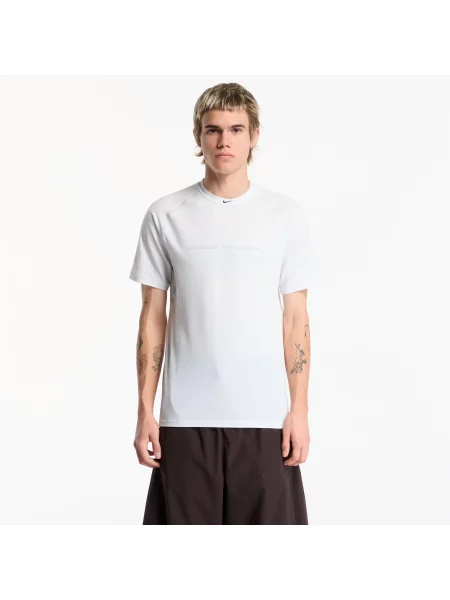 Tricou Nike Tech Dri-FIT Short-Sleeve Top Off White/ Grey Fog/ Black XXL alb