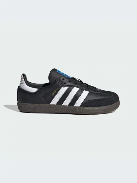 Шкіряні Дитячі Кеди низькі adidas Samba чорний