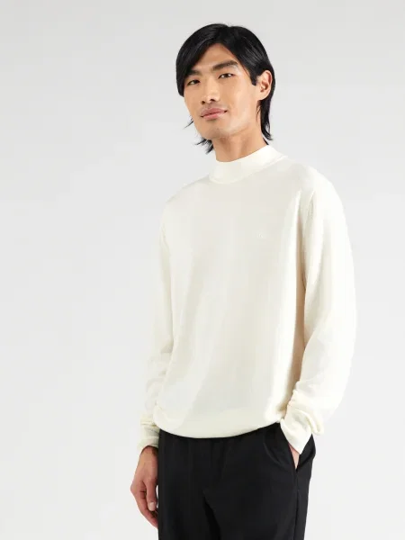 Blugi Calvin Klein de lână alb