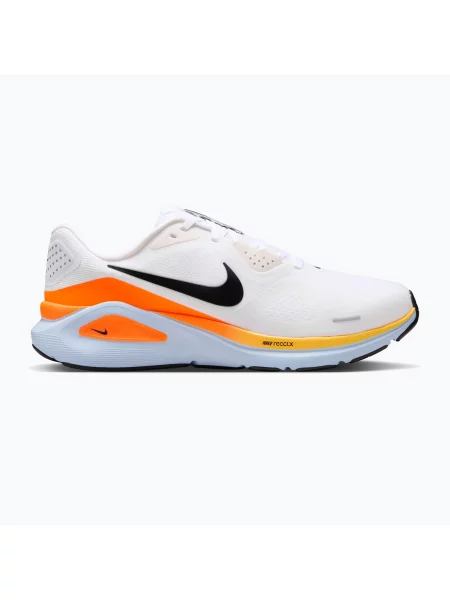 Мъжки обувки за бягане Nike Structure 26 white/hydrogen blue/total orange/black бяло