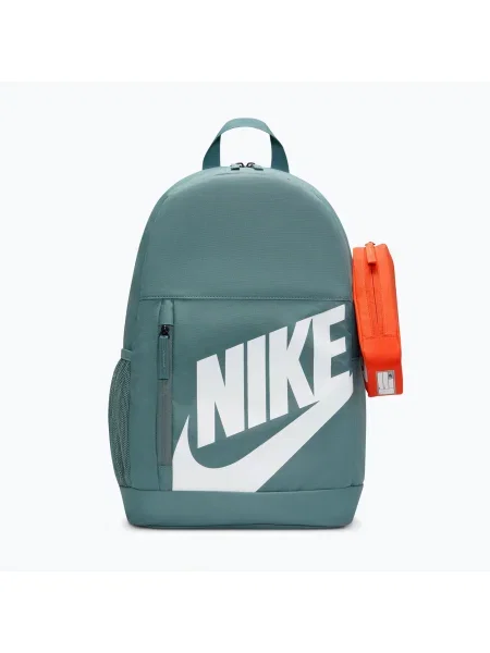 Rucsac de oraș pentru copii Nike Elemental Shoebox 20 l mineral slate/orange/white alb