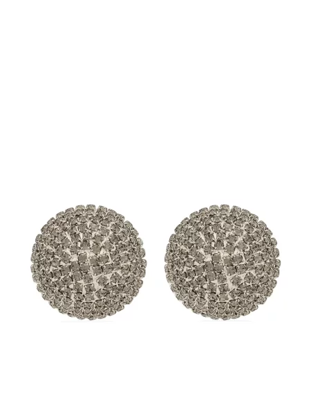 Cercei Dolce & Gabbana de cristal argintiu