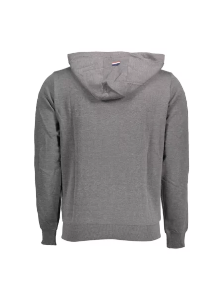 Koszulka polo U.s Polo Assn. z kapturem szara