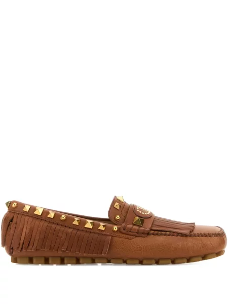 Pantofi loafer Valentino Garavani maro
