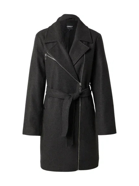 ONLY Palton de primăvară-toamnă închis gri