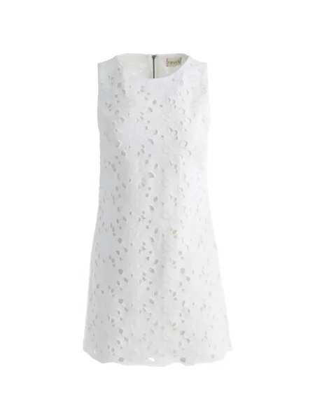 Rochie mini Alice + Olivia alb