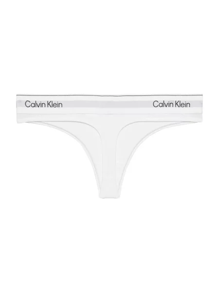 Kalhotky string Calvin Klein Jeans bílé