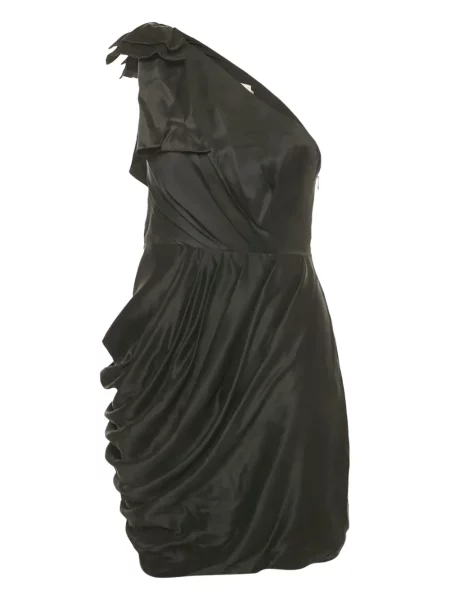 Sukienka mini Zimmermann z kokardką asymetryczna garniturowa czarna