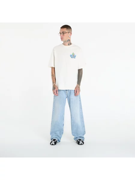 Tricou New Era Graphic 1 Off White L alb