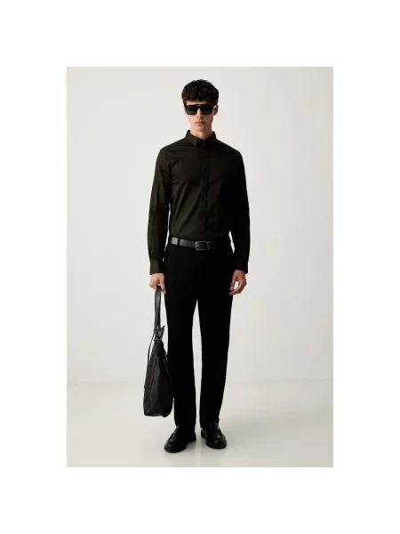 Koszula Armani Exchange czarna