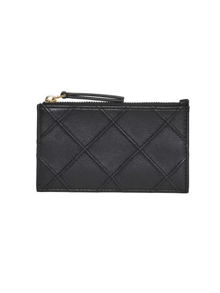 Portfel Tory Burch skórzany czarny