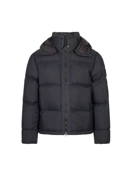 Kurtka puchowa Stone Island z kamieniami niebieska