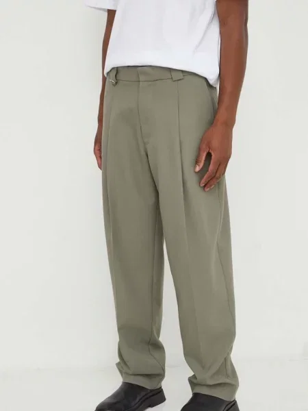 Hlače Won Hundred zelena