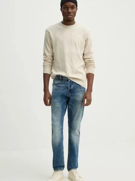 G-Star kavbojke Regular Tapered modra