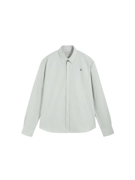 Scalpers Košile khaki bílá