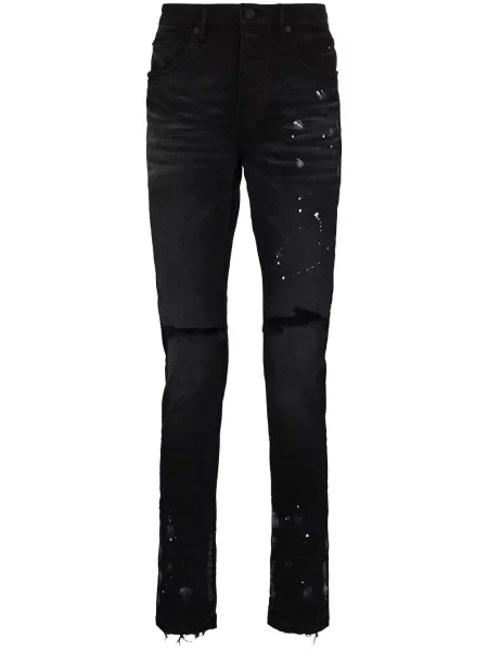 Skinny jeansy skinny Purple Brand czarne