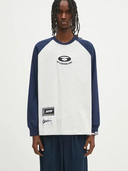Tricou mânecă lungă Aape gri