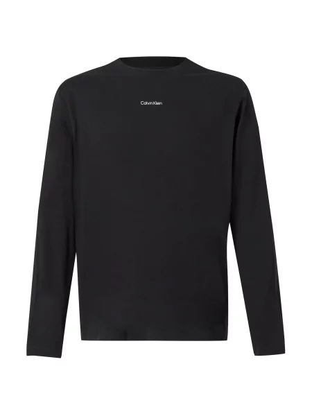 Calvin Klein Jeans Tricou EASY albastru regal / negru alb