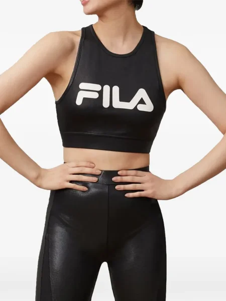 Decupat top Fila negru