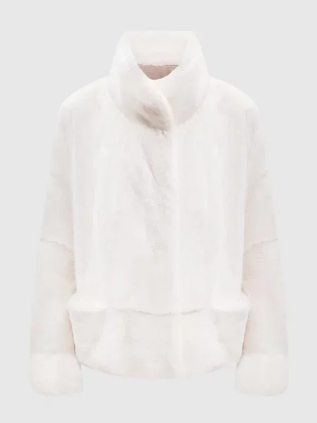 Шуба з хутра норки Rindi біла