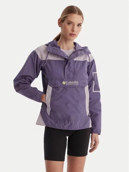 Columbia Kurtka anorak Challenger™ II Windbreaker fioletowy