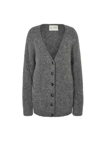 Dzianinowy sweter Rue De Femme szary