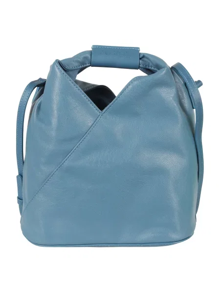 Torebka crossbody Mm6 Maison Margiela skórzana niebieska