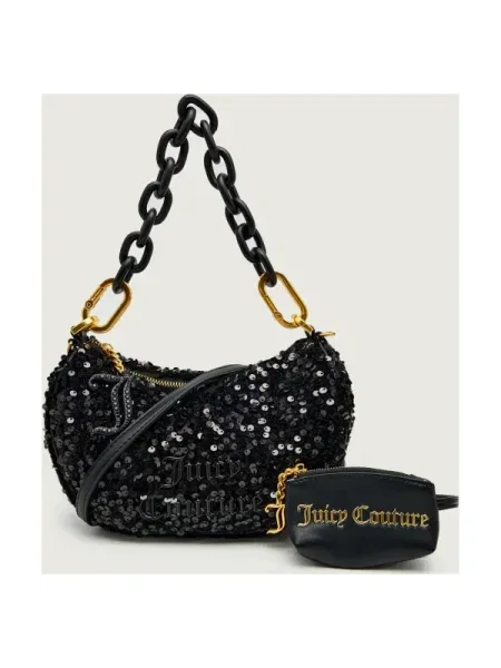 Geanta hobo Juicy Couture negru