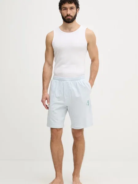 Calvin Klein Underwear pyžamové šortky pánske modrá