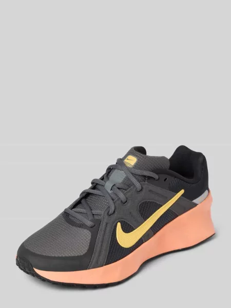 Sneakersy z wiązaniem model City Response' Nike czarne