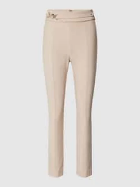 Spodnie materiałowe o kroju slim fit z ozdobnymi szwami model ‘KAREN’ Marciano Guess