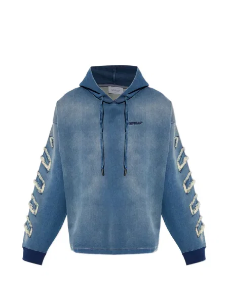 Hanorac cu glugă Off-white alb