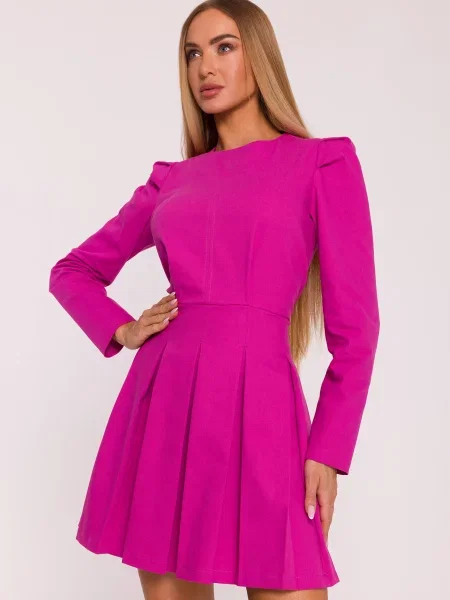 Rochie Made Of Emotion evazată roz
