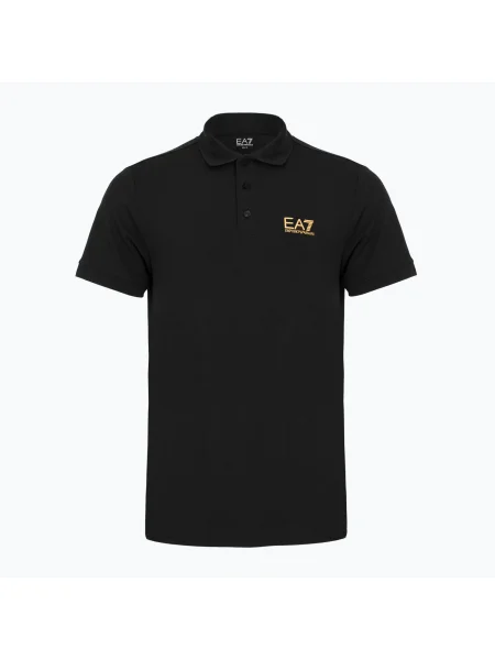 Поло Ea7 Emporio Armani черное