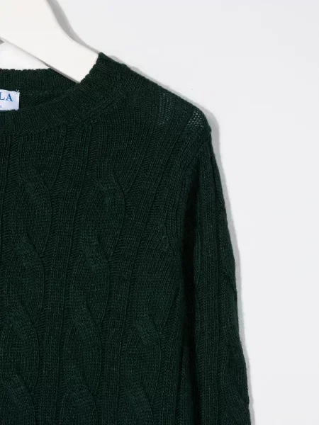Sweter dziecięcy Siola zielony