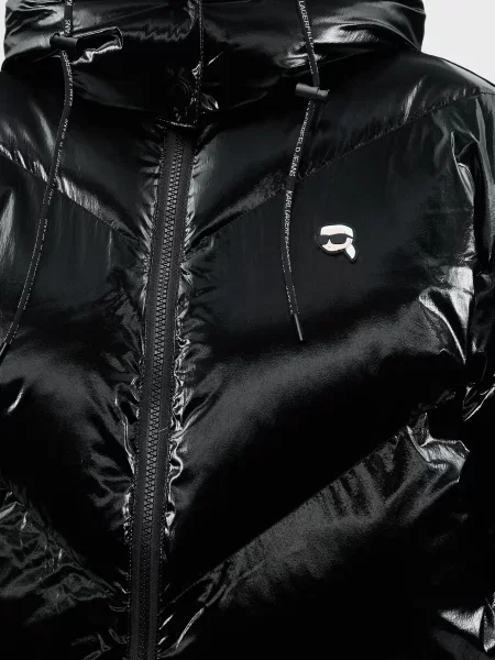 Куртка Karl Lagerfeld чорна