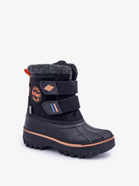 Śniegowce dziecięce Lee Cooper black szare