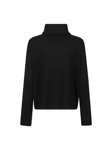 Sweter z golfem Aragona z długim rękawem czarny