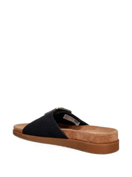 Papuci Toms cu cataramă negru