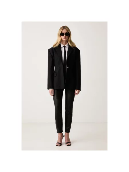 Skinny jeansy skinny Guess czarne
