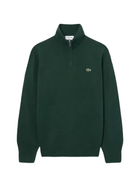 Пуловер Lacoste зелено