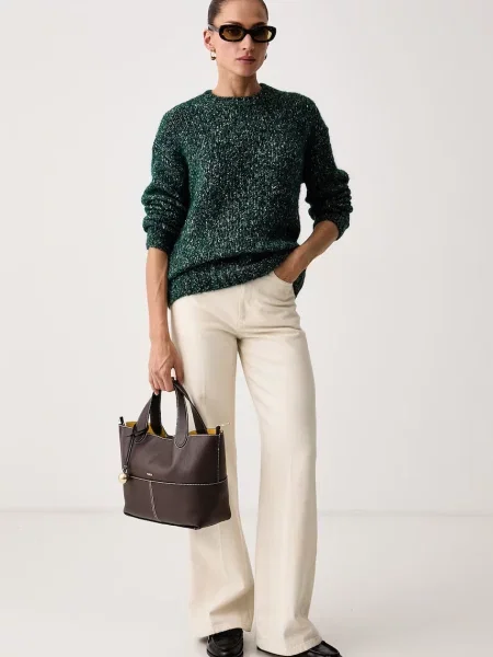 Weekend Max Mara pulover z z volno WKDHOBBY zelena