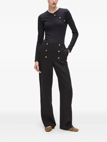 Pantaloni Karl Lagerfeld negru