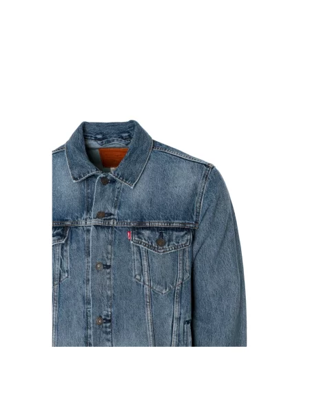 Levi's kurtka jeansowa przejściowa niebieska